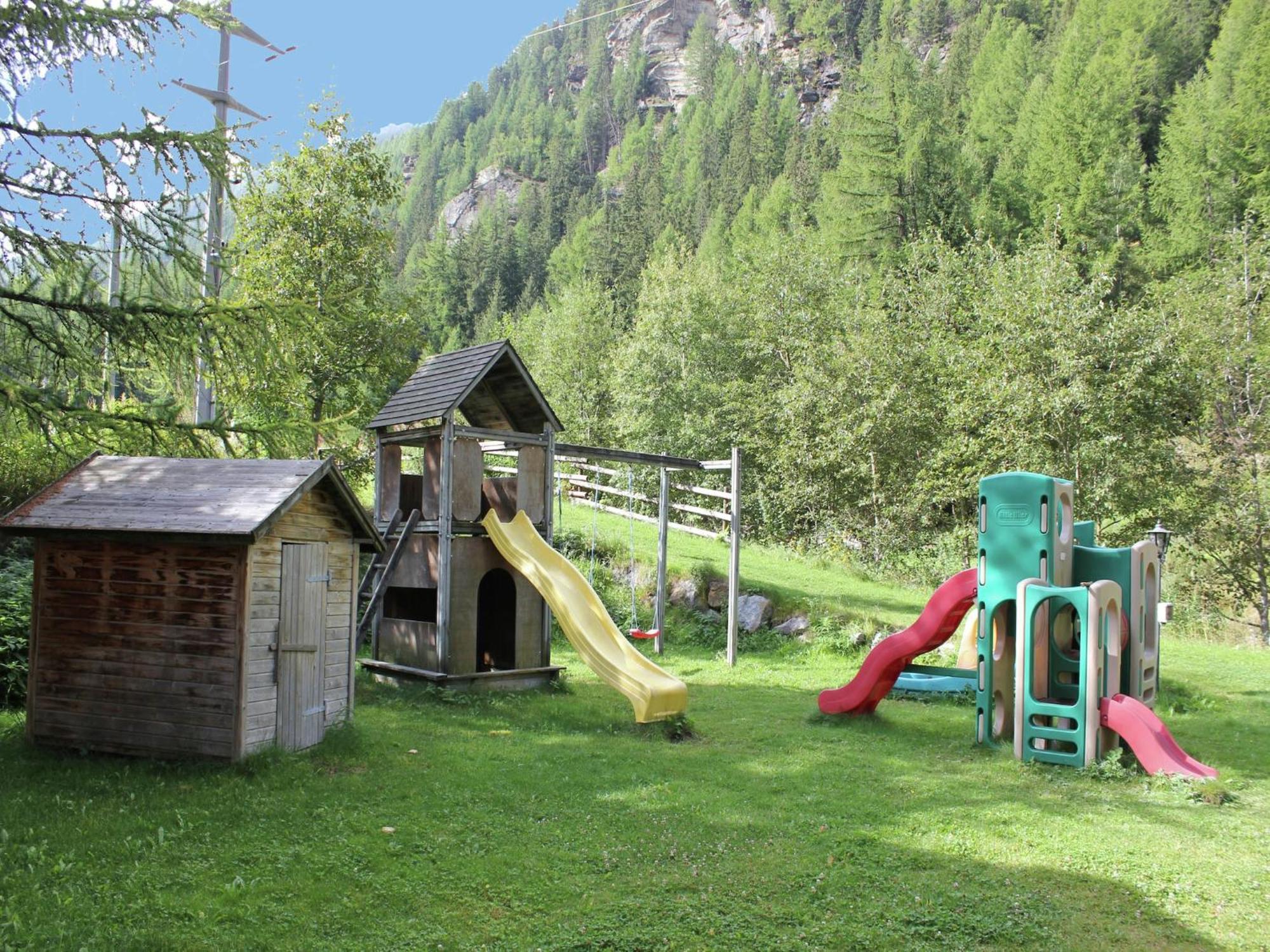 Modern Chalet In Saas Balen With Garden Exterior foto