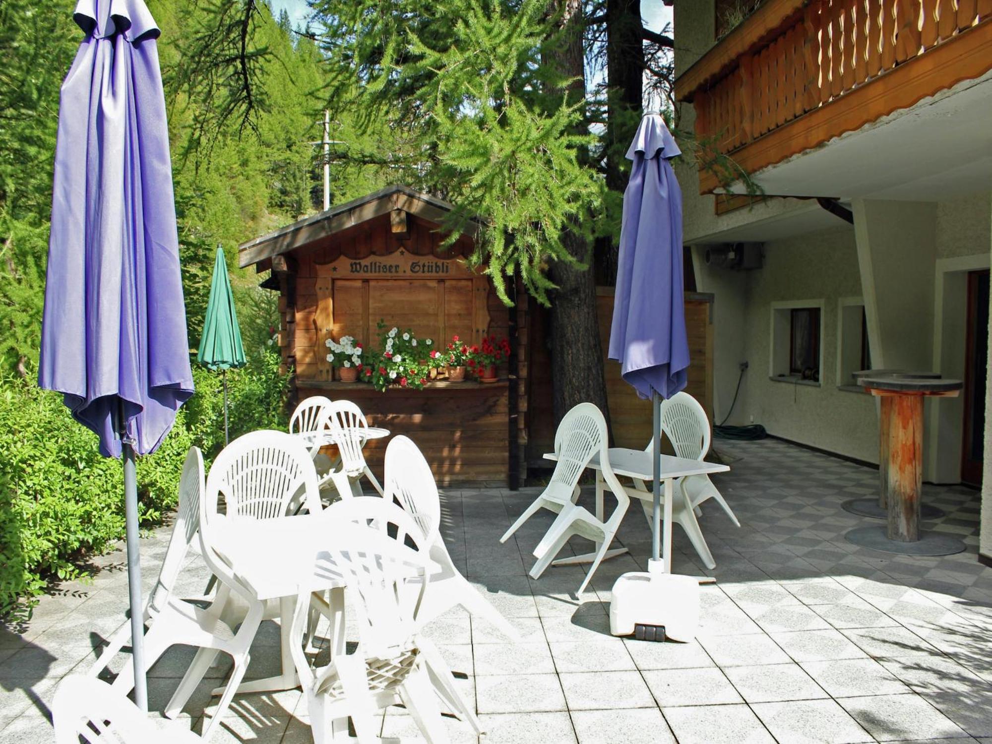 Modern Chalet In Saas Balen With Garden Exterior foto